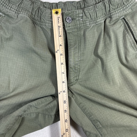 LL Bean Explorer Ripstop Pants Medium Black Drawstring‎ Stretch Hiking Gorpcore - Picture 6 of 10